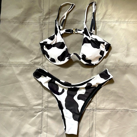 SHEIN Other - Shein cow print bikini